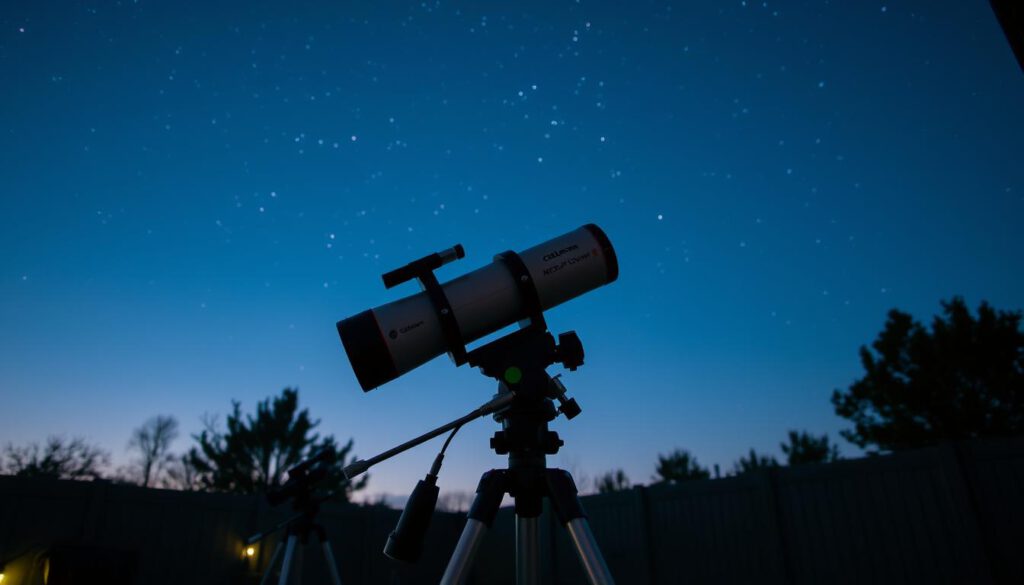 telescope setup telescope setup